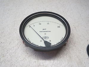 ORANGE RESEARCH 1201PG-1C-6B DIFFERENTIAL GAUGE 3000 PSI 1/2 (NEW)