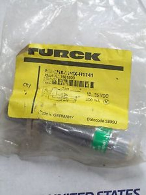 Turck BI 5-M18-VP4X-H1141 1561800 Inductive Sensor 10-65 VDC 200mA 5mm New