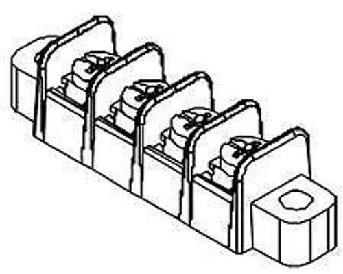 Barrier Terminal Blocks 8.26MM PCB TERM STRP 5 CKT (50 pieces)