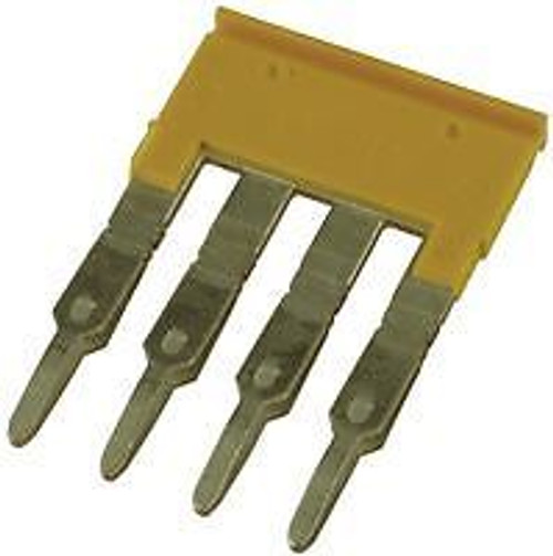 WEIDMULLER 1608880000 TERMINAL BLOCK JUMPER, 4WAY, 5.1MM (50 pieces)