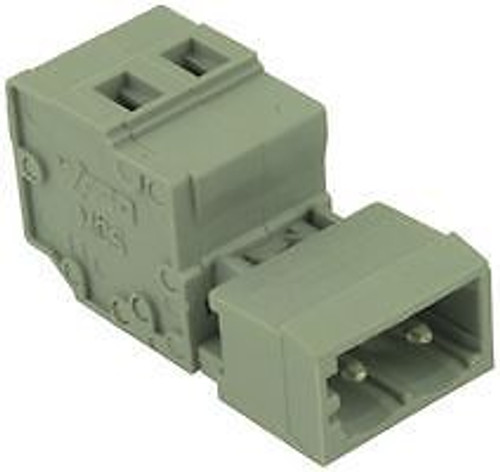 WAGO 231-602 TERMINAL BLOCK, PCB, 2POS, 28-12AWG (50 pieces)