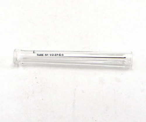 NEW FLOWRATOR TUBE 1/2-27-G-5 OVERALL LENGTH 8 ID 1/2