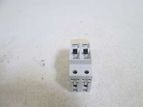 LOT OF 2 SIEMENS CIRCUIT BREAKER 230/400V 5SX21-C1 NEW OUT OF BOX