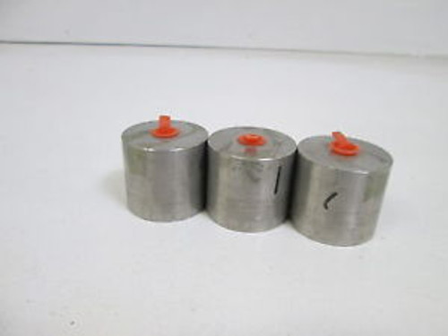 LOT OF 3 COUPLING 1-1/2 X 1/2 6000# WOG A182F316D6YGH NEW OUT OF BOX