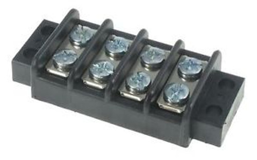 Barrier Terminal Blocks .438 CLOSED BOTM 4P screw terminal style (50 pieces)