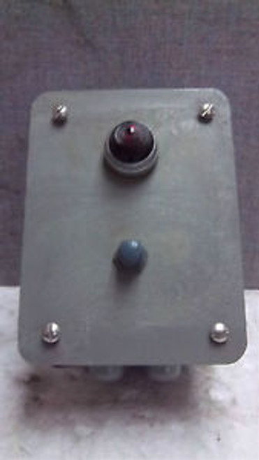 ANCHOR SCIENTIFIC OUTDOOR ALARM PANEL BUTTON & ENCLOSURE 1000-4 NEW 10004