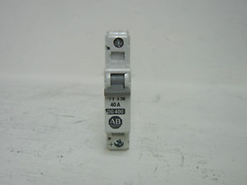 ALLEN BRADLEY 1492-CB1-DG400 SER. B NEW-NO BOX 40A CIRCUIT BREAKER 1492CB1DG400