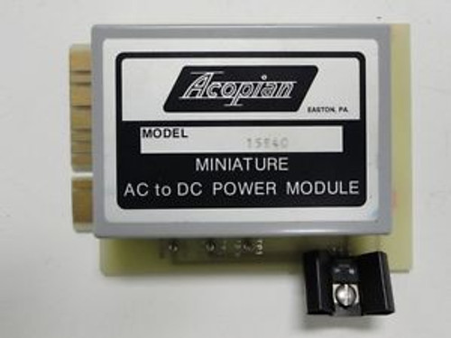 Acopian 15E40 Mini AC to DC Power Module