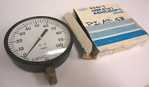 Ashcroft Gauge PI-AT-4B 4-1/2 0-100PSIG