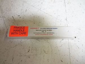 ERNST RB-5 FLAT GAUGE GLASS REFLEX GROOVED NEW IN A BOX