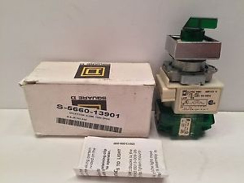 NEW SQUARE D 2 POSITION SELECTOR SWITCH 9001-KXJE1G-H2 9001-KXJE1G 9001KXJE1G