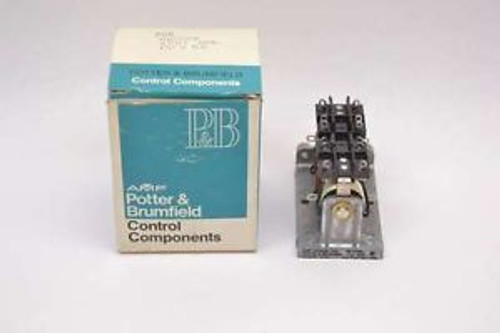 NEW POTTER BRUMFIELD KB17DG 4PDT CONTACT 110V-DC RELAY B494474