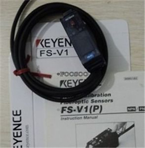 1pc new in box keyence fs-v1 photoelectric fiber amplifier sensor #9813169