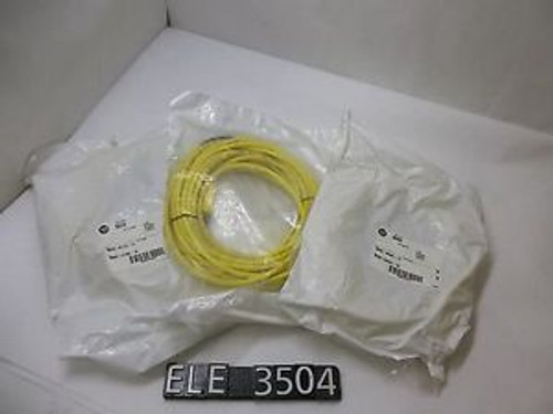 NEW Allen Bradley 889D-M3AC-10 Lot of 3 QD Cordsets (ELE3504)