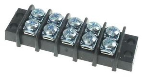 Barrier Terminal Blocks .375 BARRIER 05P 2-ROW LOPRO (50 pieces)