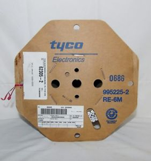 Tyco Amp Amvir Splice Terminal 15.5-22 AWG 62305-2 Pigtail Tin 20,000 Strip Reel