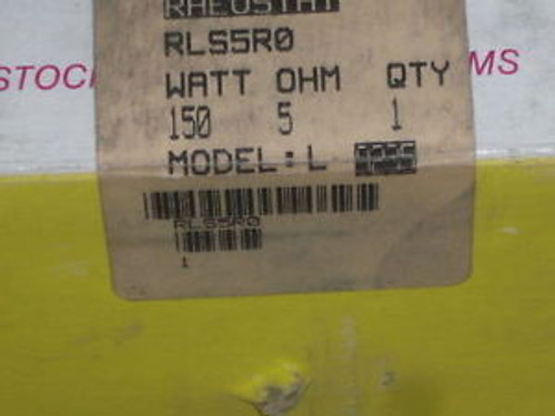 OHMITE RHEOSTAT RLS5R0 NEW