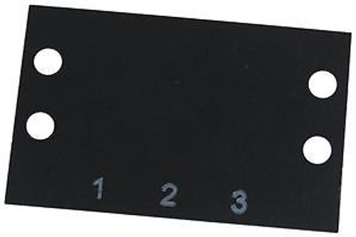 CINCH MS-3-141 TERMINAL BLOCK MARKER, 1 TO 3, 11.13MM (100 pieces)