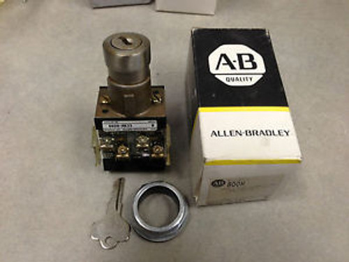 800H-HK33A Allen Bradley 2 Position Key Operated Switch New