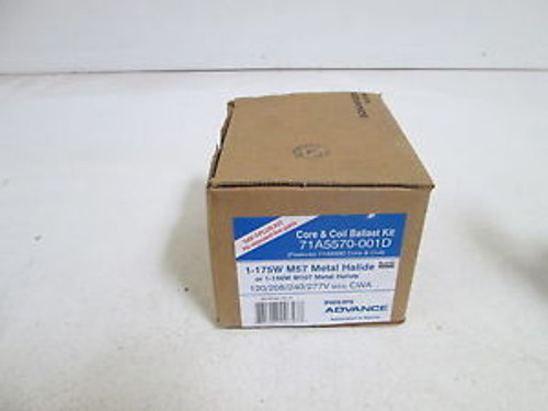 PHILLIPS ADVANCE CORE & COIL BALLAST KIT 71A5570-001D NEW IN BOX