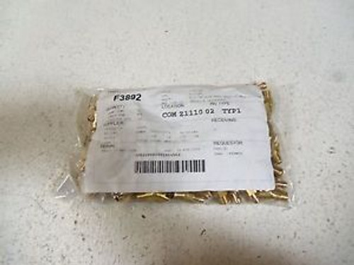 LOT OF 100 FITTING BARB HOSE BRASS TO MALE FITTING GNL5X 1/8 NEW OUT OF BOX