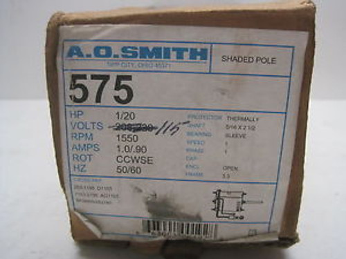 New A.O. Smith  575 Motor