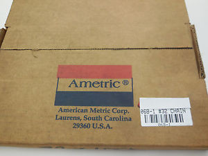 NEW AMERICAN  METRIC CORP.  06B-1   #32 RIVETED CHAIN  06B1