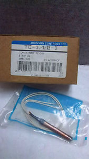 JOHNSON CONTROLS TEMPERATURE SENSOR TE-1700-1 NEW TE17001