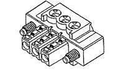 Pluggable Terminal Blocks 3.81MM RA PLUG 2 POS W/ SCREW FLANGE (50 pieces)