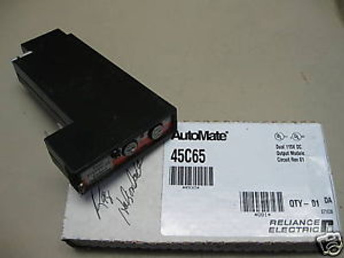 Reliance Electric AutoMate Dual Output Module 45C65 57662-A 57662A NEW