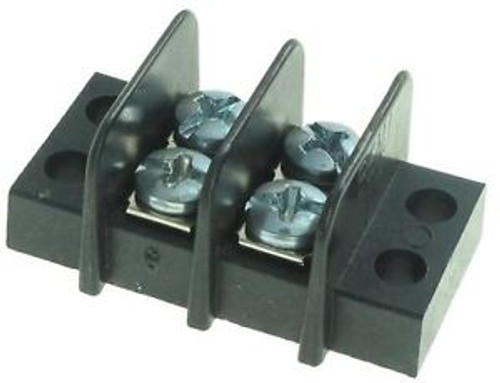 Barrier Terminal Blocks .375 PCB 2P screw terminal dual (100 pieces)