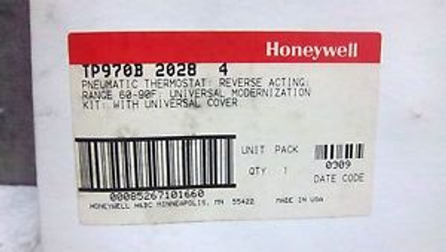 HONEYWELL PNEUMATIC THERMOSTAT TP970B 2028 4 NEW TP970B20284