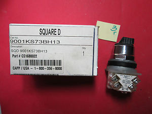 NEW IN BOX SQUARE D SELECTOR SWITCH 9001KS73BH13 CS1680022  (DR1H-3)