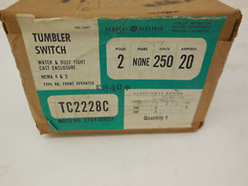 NEW GENERAL ELECTRIC TC2228C TUMBLER SWITCH