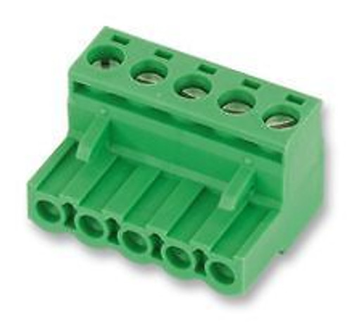 PHOENIX CONTACT 1757019 TERMINAL BLOCK, PLUGGABLE, 2 POS, 24-12AWG (100 pieces)