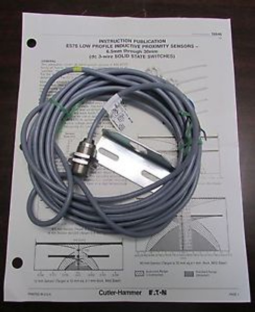 EATON CUTLER HAMMER Inductive Proximity Sensor w/ Mounting Bracket E57S