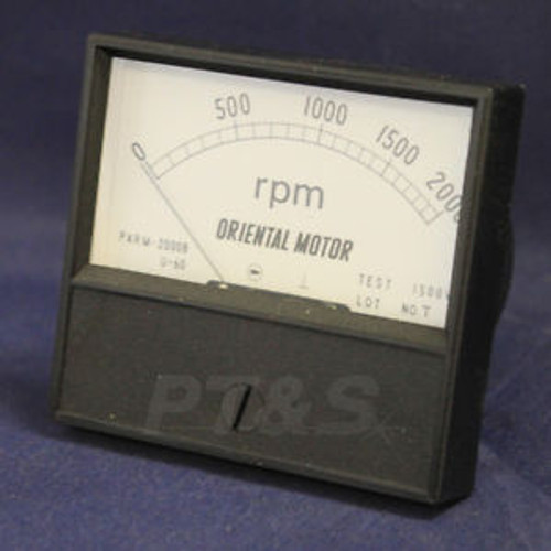 Oriental Motor Speed Indicator PARM -2000B