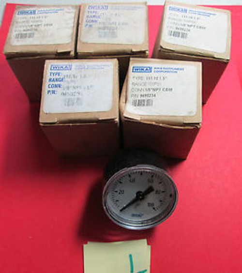 LOT OF 5 NEW IN BOX WIKAI GUAGE 9690234 111.12 1.5 100 PSI   (DR1G-2)