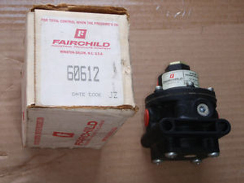 NEW IN BOX -- Fairchild Industrial Products -- 60A 60612 Pressure Regulator