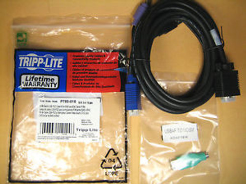 Tripp Lite -  P780-010 -  KVM Switch USB-PS/2 Cable Kit for B040 and B042 Ser.