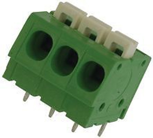 TE CONNECTIVITY 1986712-3 TERMINAL BLOCK, SPRING, 3POS, 30-12AWG (100 pieces)