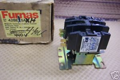 FURNAS 42BE35AXH MAGNETIC CONTACTOR 440V COIL NEW CONDITION IN BOX