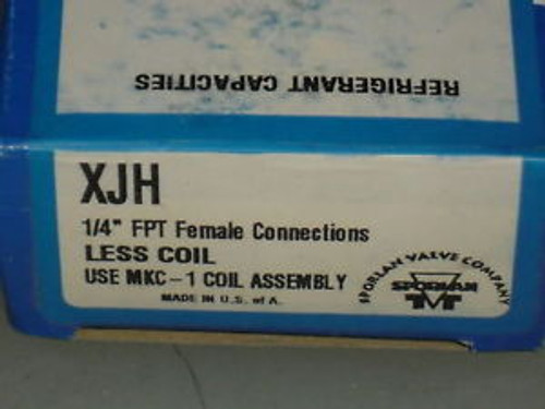 SPORLAN VALVE XJH NEW