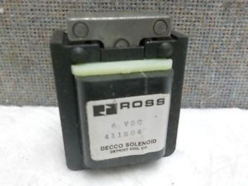 ROSS 6VDC SOLENOID COIL 411B04  NEW-NO BOX 411B04