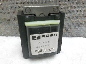 ROSS 6VDC SOLENOID COIL 411B04  NEW-NO BOX 411B04