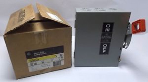 GE THN3361 Heavy Duty Safety Switch - 30 A | 600 VAC | 30 HP