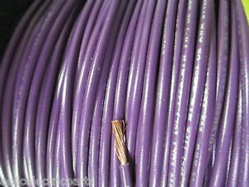 MTW 14 AWG GAUGE PURPLE STRANDED COPPER WIRE 500 MACHINE TOOL WIRE