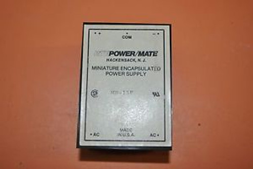 RTE POWER/MATE MD-15P ENCAPSULATED POWER SUPPLY NEW MD15P