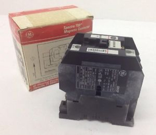 GE Spectra 700 Series Contactor CR7CFA 20HP 120V Coil New