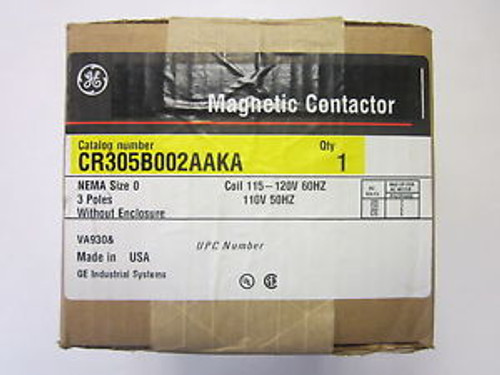 GE CR305B002AAKA Magnetic Contactor